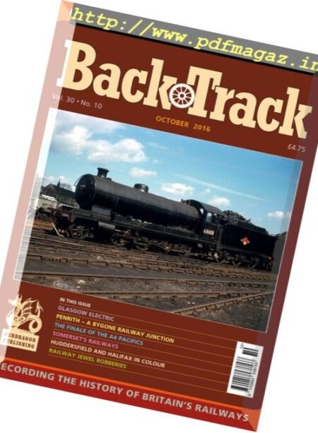 Backtrack – October 2016 Cover