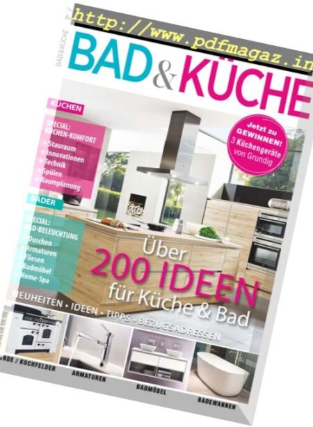 Bad & Kuche – Oktober-Dezember 2016 Cover