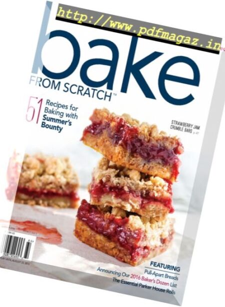 Bake from Scratch – Summer 2016 Cover