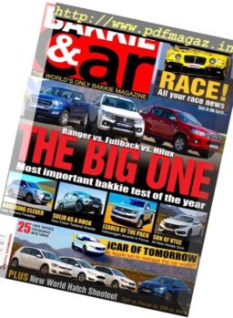 Bakkie & Car – November 2016