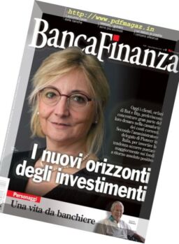 Banca Finanza – Agosto-Settembre 2016