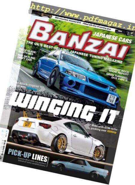 Banzai – August 2016 Cover