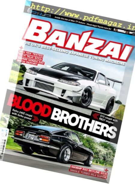 Banzai – September 2016 Cover