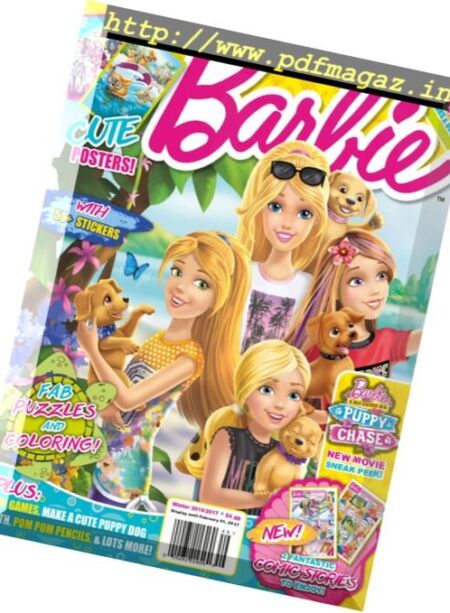 Barbie Magazine – Winter 2016-2017 Cover