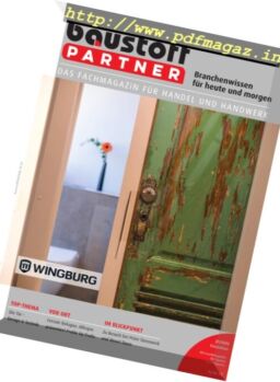 Baustoff Partner – October 2016