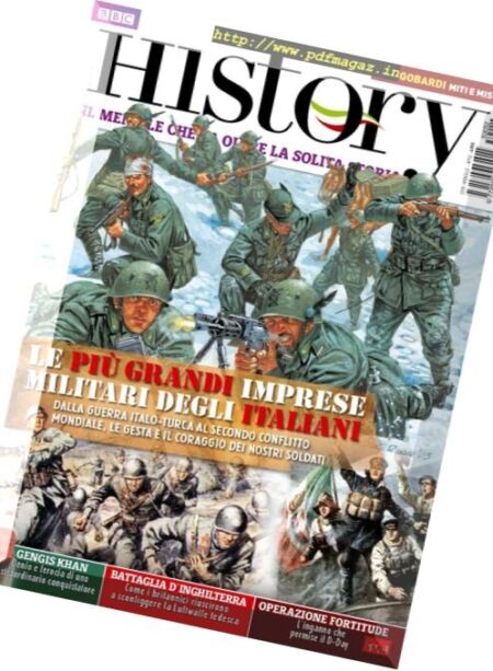 BBC History Italia – Agosto 2015 Cover