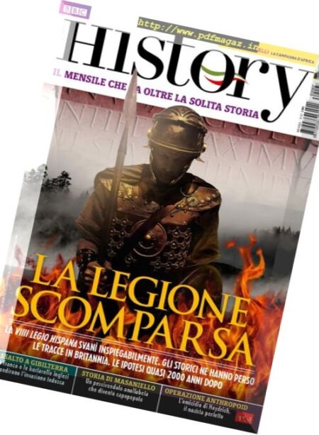BBC History Italia – Novembre 2016 Cover