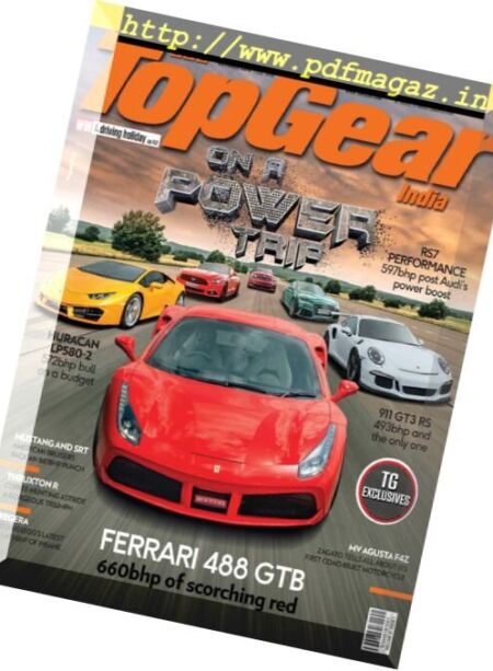 BBC Top Gear India – October 2016 Cover