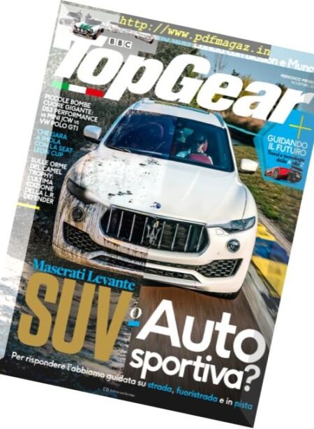 BBC Top Gear Italia – Novembre 2016 Cover
