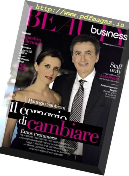 Beauty Business – Ottobre 2016 Cover