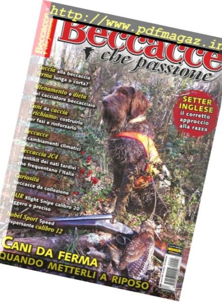 Beccacce Che Passione – Luglio-Agosto 2016 Cover