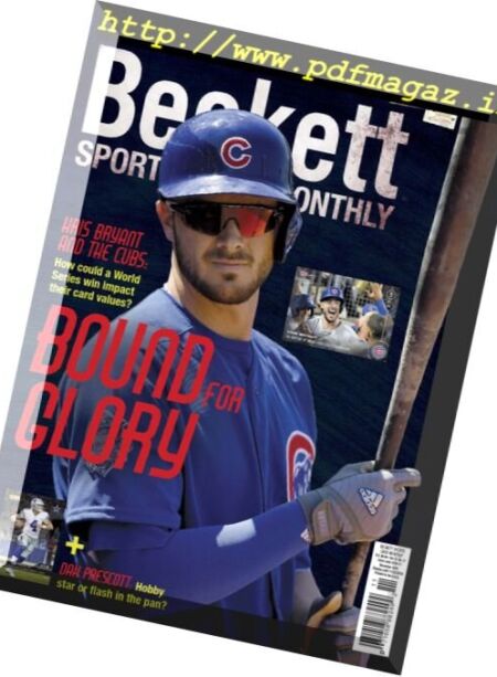 Beckett Sports Card Monthly – November 2016 Cover