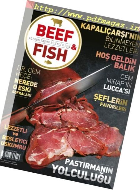 Beef & Fish – Nr.16, 2016 Cover