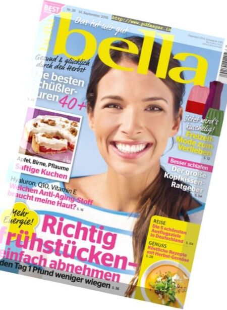 bella Germany – 14 September 2016 Cover