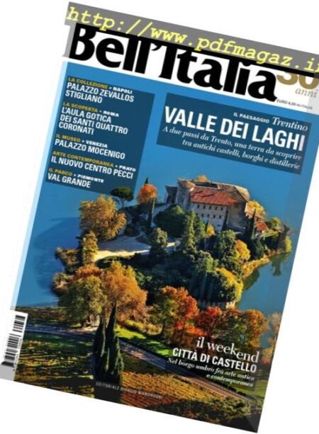 Bell’Italia – Novembre 2016 Cover