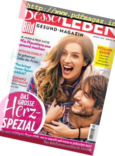 Besser Leben – Herbst 2016 Cover