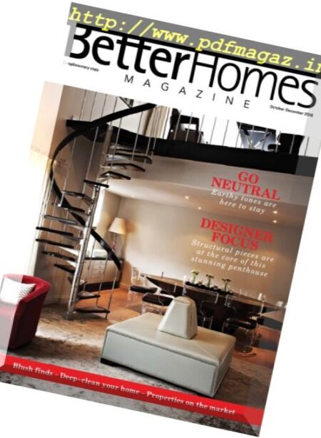 Better Homes Abu Dhabi – October-December 2016 Cover