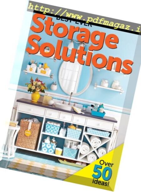 BHG, Best-Ever Storage Solutions 2016 Cover