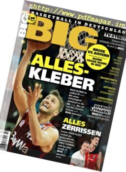 BIG – Basketball in Deutschland – November 2016