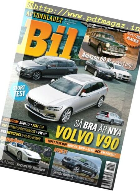Bil – Nr.6, 2016 Cover