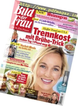 Bild der Frau – 7 Oktober 2016