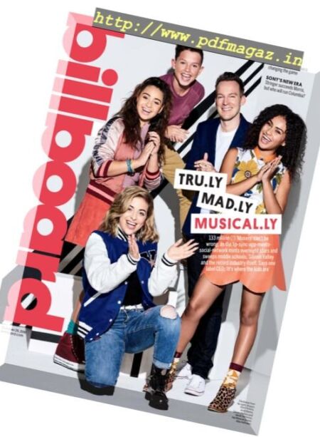 Billboard – 29 October 2016 Cover