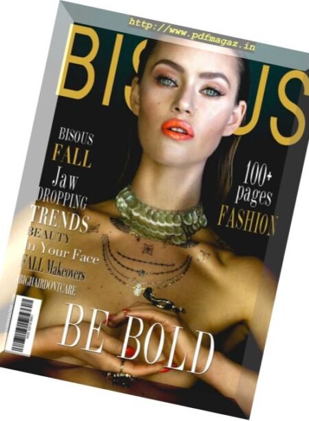 Bisous Magazine – Fall 2016 Cover