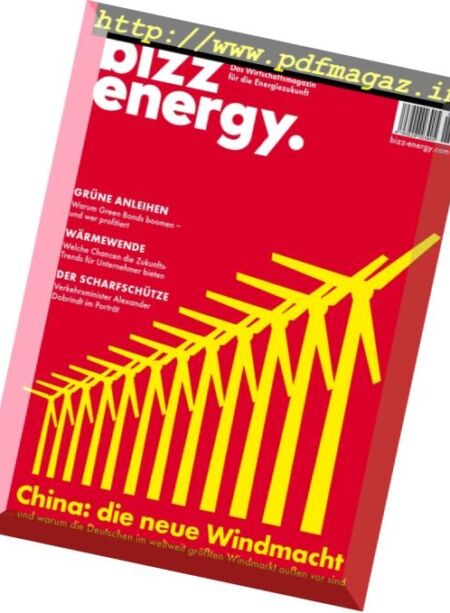 Bizz Energy – Oktober 2016 Cover