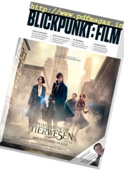 Blickpunkt Film – 17 Oktober 2016