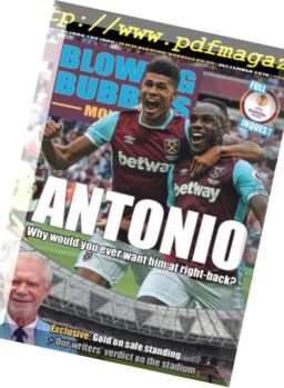 Blowing Bubbles Monthly – September 2016