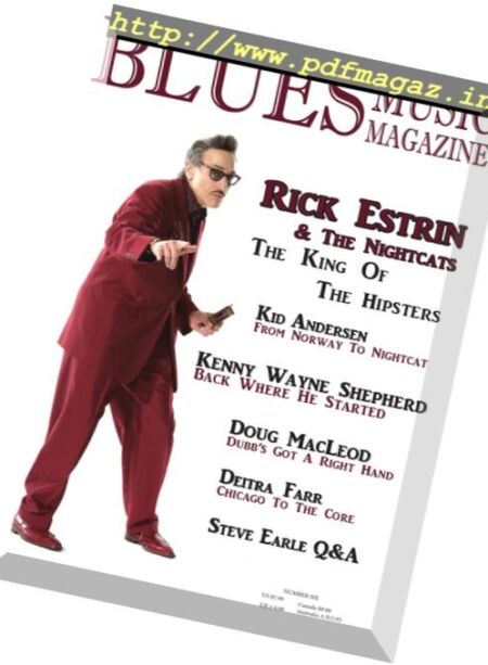 Blues Music Magazine – Issue 6, 2015 Cover