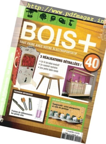 Bois+ – Octobre-Decembre 2016 Cover