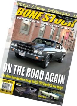 Bone Stock – Fall 2016