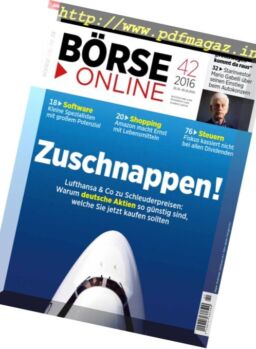 Borse Online – 20 Oktober 2016