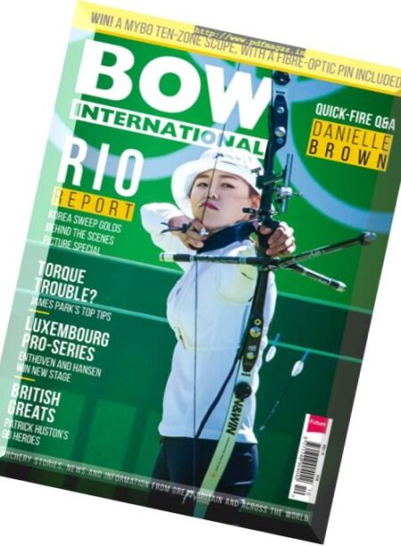 Bow International – Issue 110, 2016 Cover