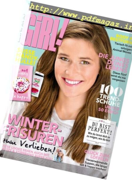 Bravo Girl! – 2 November 2016 Cover