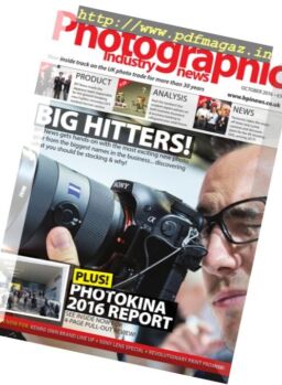 British Photographic Industry News – October 2016
