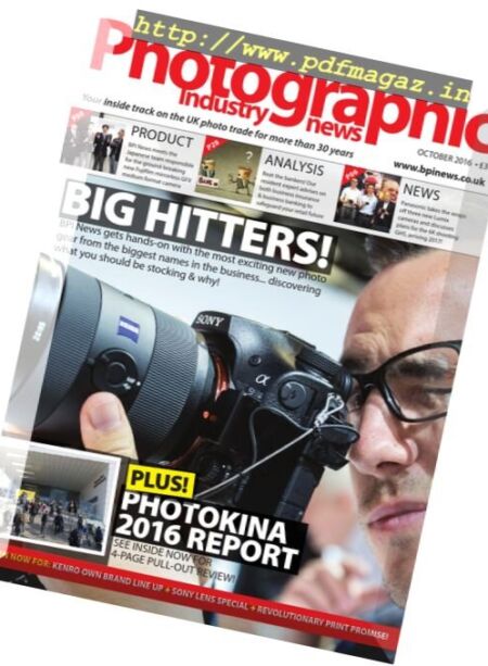 British Photographic Industry News – October 2016 Cover
