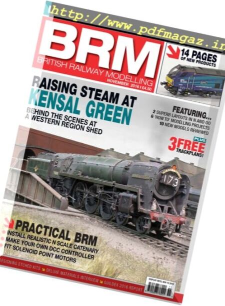 British Railway Modelling – November 2016 Cover