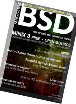 BSD Magazine – Issue 7, 2016