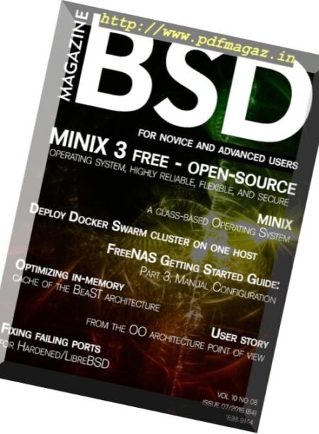 BSD Magazine – Issue 7, 2016 Cover