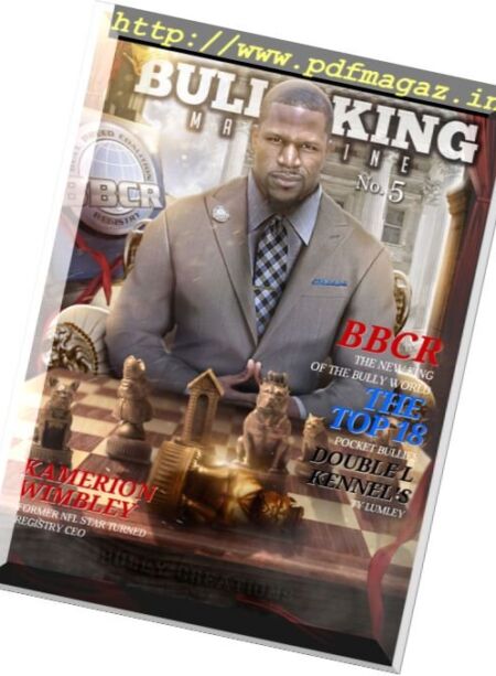 Bully King Magazine – Issue 5, 2016 Cover
