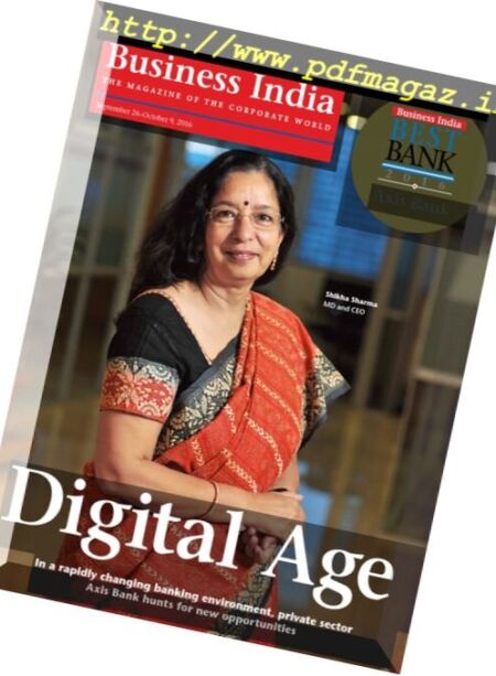 Business India – 26 September 2016 Cover