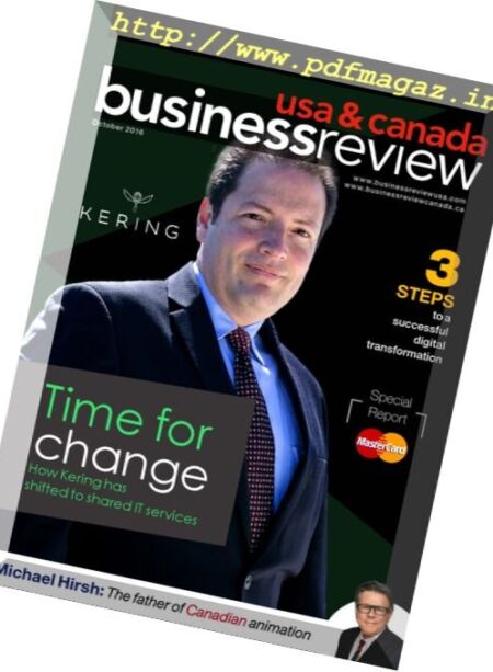 Business Review USA – October 2016 Cover