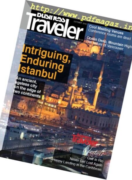 Business Traveler USA – October 2016 Cover