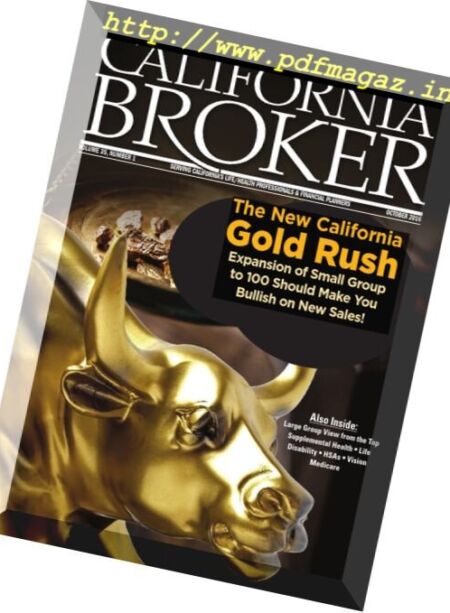 California Broker – October 2016 Cover