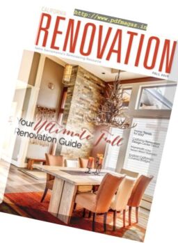 California Renovation – Fall 2016