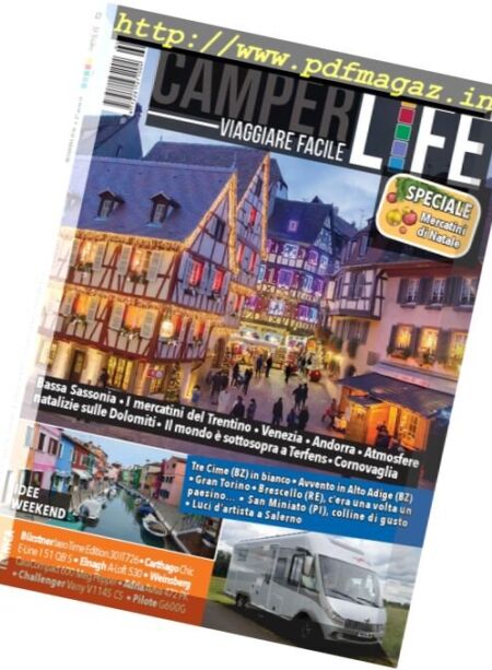 Camper Life – Novembre 2016 Cover