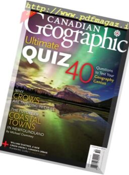 Canadian Geographic – October 2016