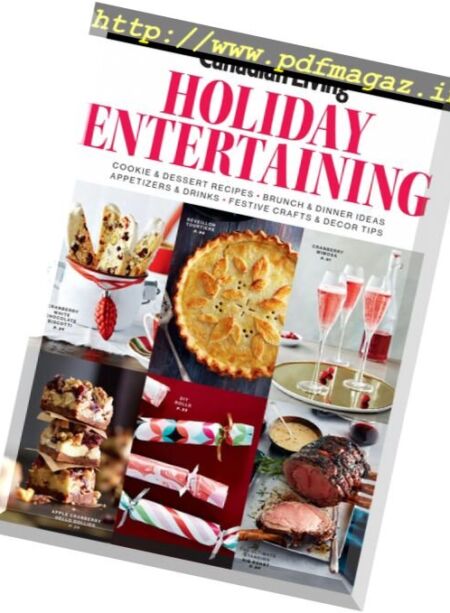 Canadian Living – Holiday Entertaining 2016 Cover